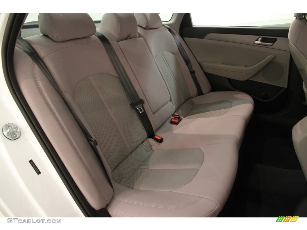 2016 Sonata SE - Quartz White Pearl / Gray photo #15
