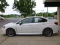 2016 Crystal White Pearl Subaru WRX STI Limited  photo #2