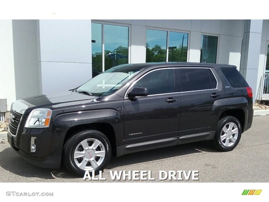 2013 Terrain SLE AWD - Iridium Metallic / Jet Black photo #1