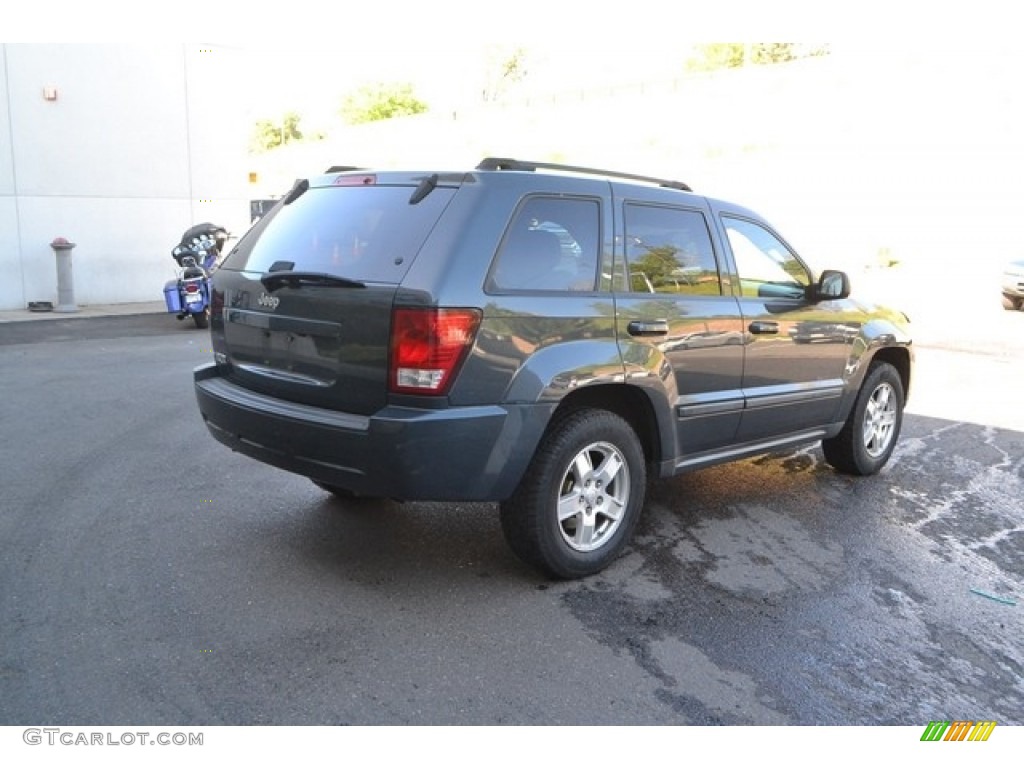 2007 Grand Cherokee Laredo 4x4 - Steel Blue Metallic / Medium Slate Gray photo #2