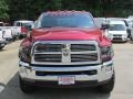 2012 Deep Molten Red Pearl Dodge Ram 2500 HD Laramie Crew Cab 4x4  photo #2