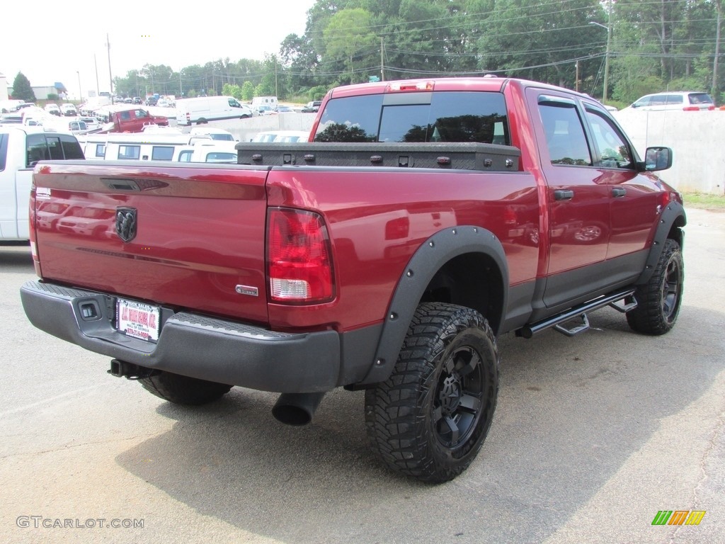 2012 Ram 2500 HD Laramie Crew Cab 4x4 - Deep Molten Red Pearl / Dark Slate photo #5