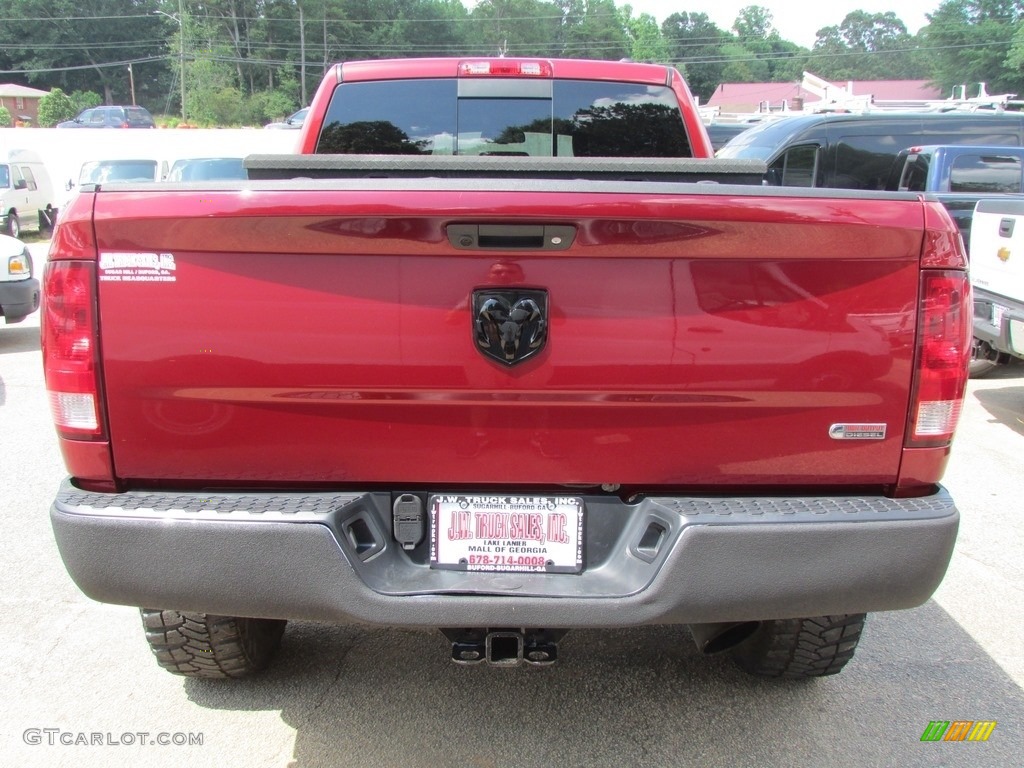 2012 Ram 2500 HD Laramie Crew Cab 4x4 - Deep Molten Red Pearl / Dark Slate photo #6