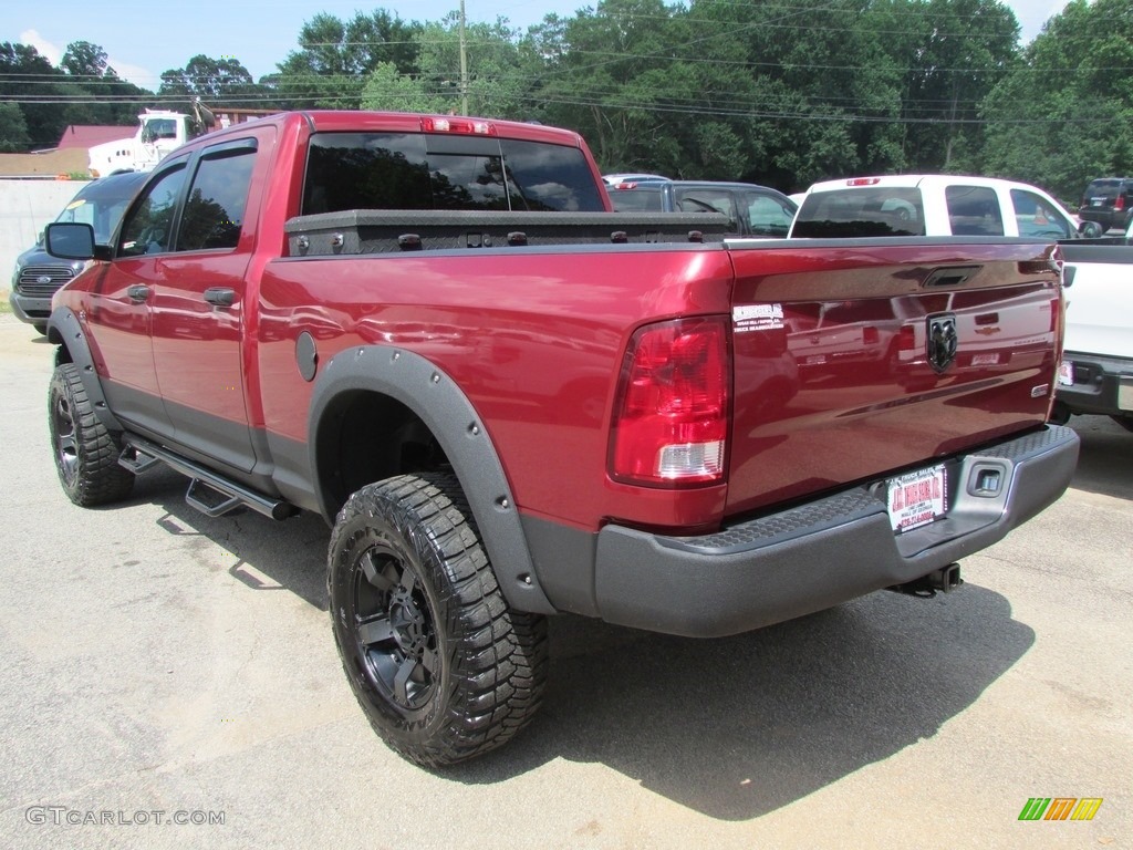 2012 Ram 2500 HD Laramie Crew Cab 4x4 - Deep Molten Red Pearl / Dark Slate photo #7