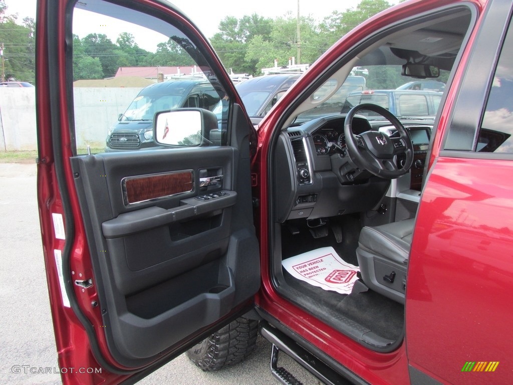 2012 Ram 2500 HD Laramie Crew Cab 4x4 - Deep Molten Red Pearl / Dark Slate photo #13