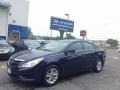 Indigo Night Blue 2012 Hyundai Sonata GLS