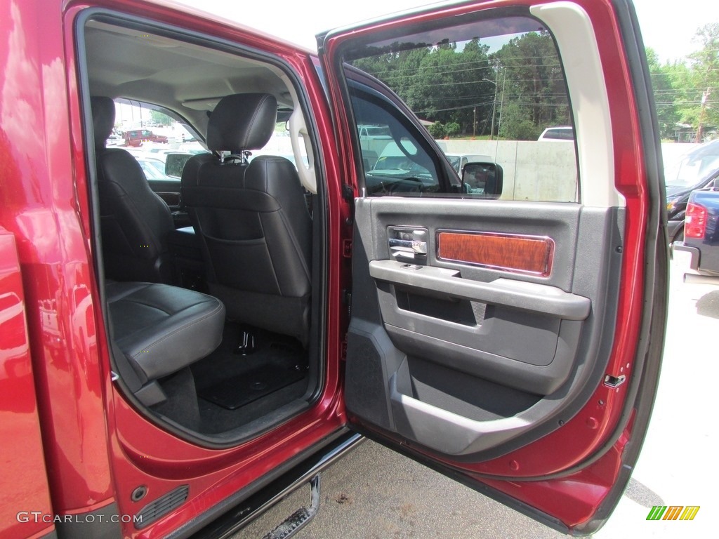 2012 Ram 2500 HD Laramie Crew Cab 4x4 - Deep Molten Red Pearl / Dark Slate photo #35