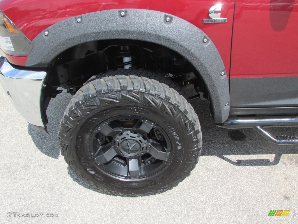 2012 Ram 2500 HD Laramie Crew Cab 4x4 - Deep Molten Red Pearl / Dark Slate photo #44