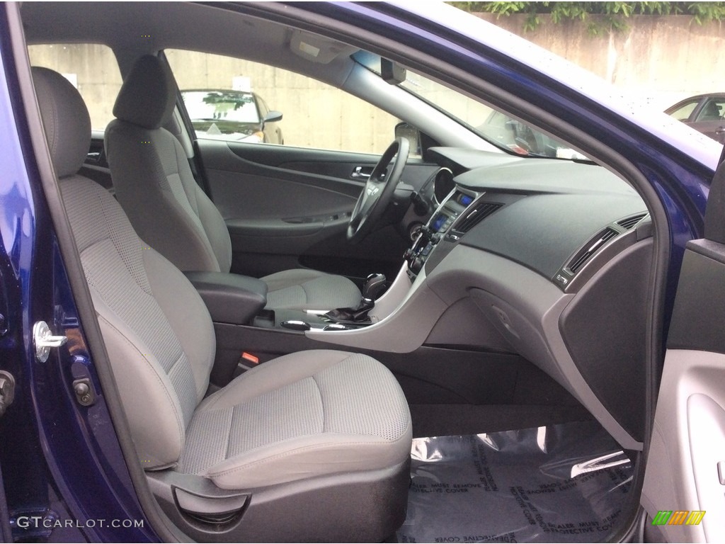 2012 Sonata GLS - Indigo Night Blue / Gray photo #27