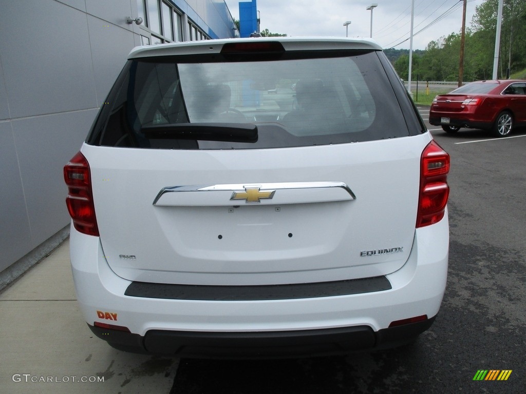 2016 Equinox LS AWD - Summit White / Jet Black photo #5