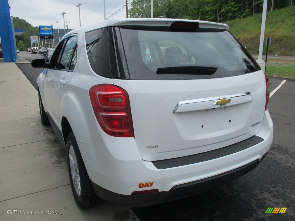 2016 Equinox LS AWD - Summit White / Jet Black photo #6