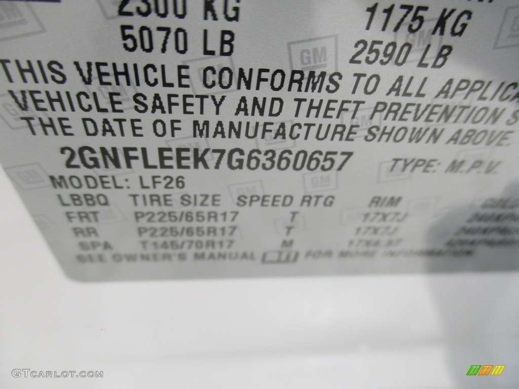 2016 Equinox LS AWD - Summit White / Jet Black photo #19