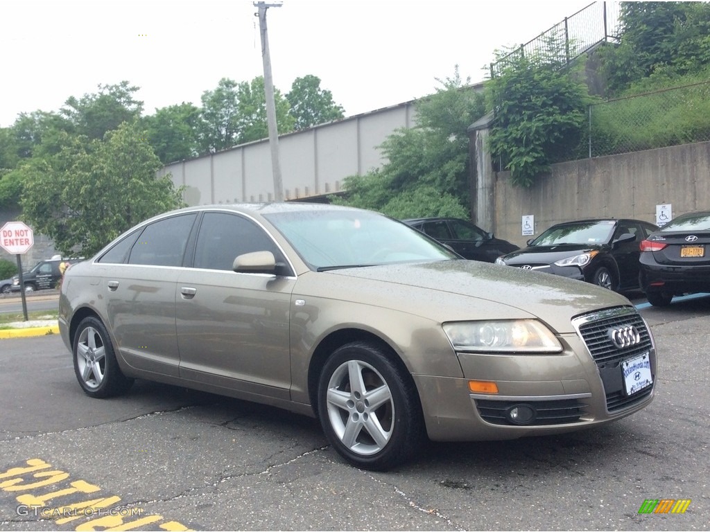 2006 A6 3.2 quattro Sedan - Dakar Beige Metallic / Beige photo #3
