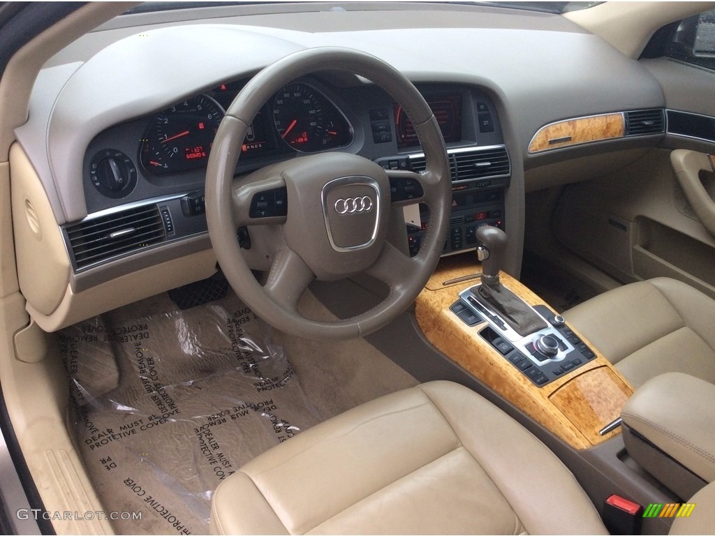 2006 A6 3.2 quattro Sedan - Dakar Beige Metallic / Beige photo #9