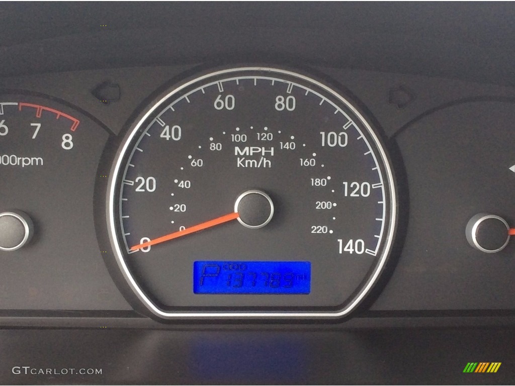 2010 Elantra GLS - Nordic White / Beige photo #18