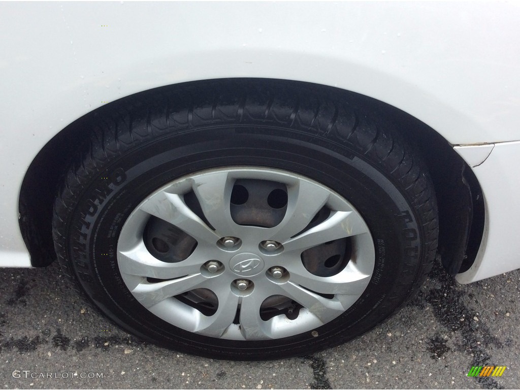 2010 Elantra GLS - Nordic White / Beige photo #25