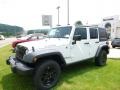 2016 Bright White Jeep Wrangler Unlimited Sport 4x4  photo #1