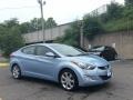 2013 Blue Sky Metallic Hyundai Elantra Limited  photo #3