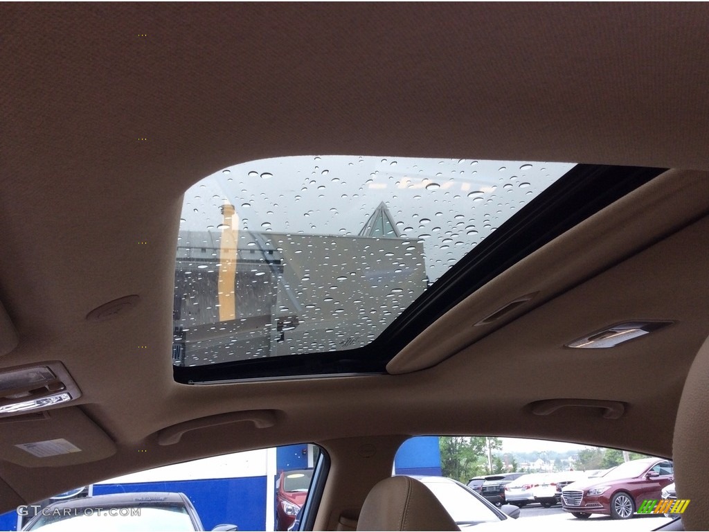 2013 Elantra Limited - Blue Sky Metallic / Beige photo #13