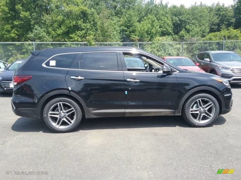Becketts Black 2017 Hyundai Santa Fe Ultimate AWD Exterior Photo #113472591