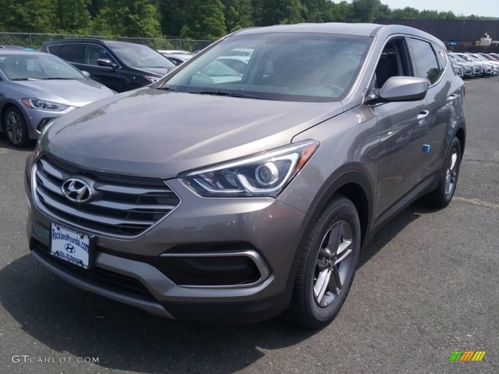 2017 Santa Fe Sport AWD - Mineral Gray / Gray photo #1