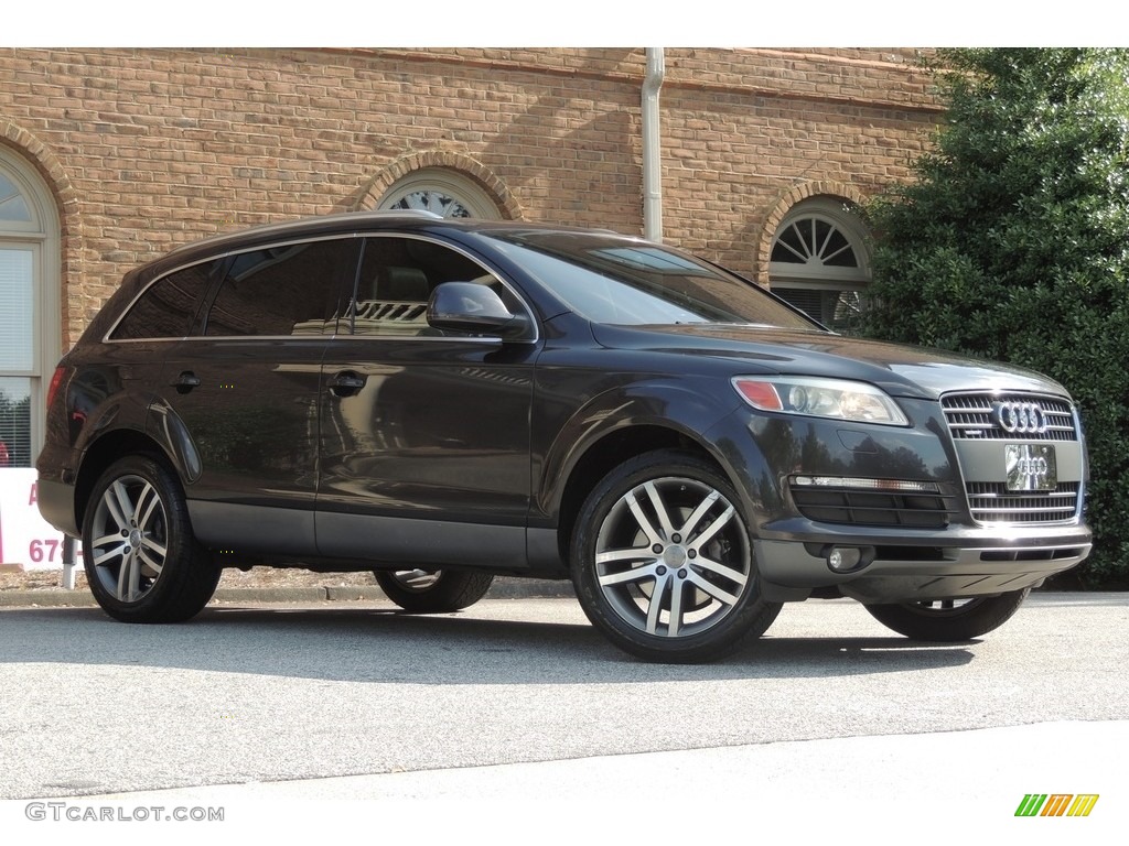 2007 Q7 4.2 quattro - Daytona Gray Pearl / Cardamom Beige photo #5