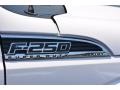 2016 White Platinum Metallic Ford F250 Super Duty Lariat Crew Cab 4x4  photo #8