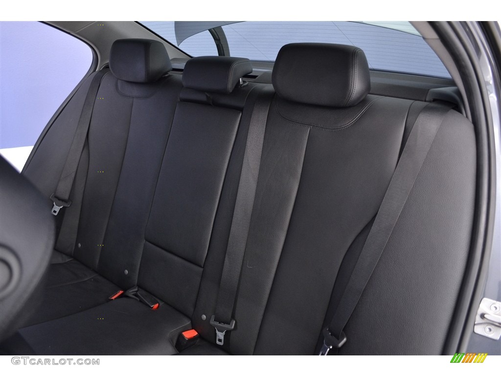 2014 3 Series 320i Sedan - Mineral Grey Metallic / Black photo #14