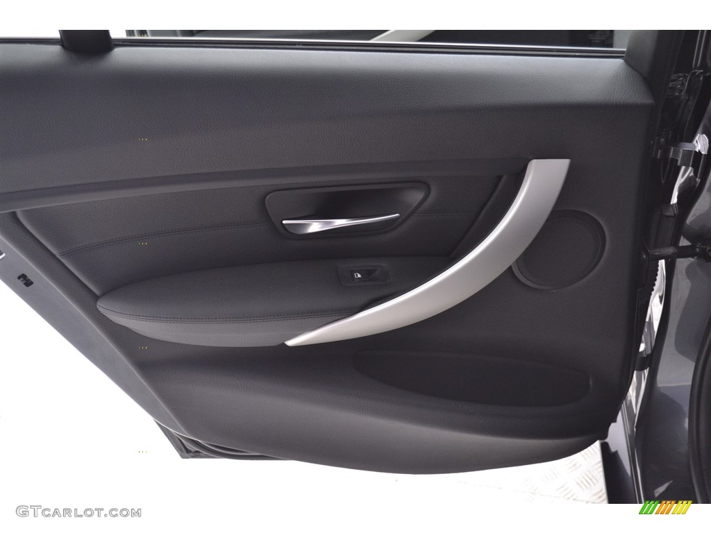 2014 3 Series 320i Sedan - Mineral Grey Metallic / Black photo #19