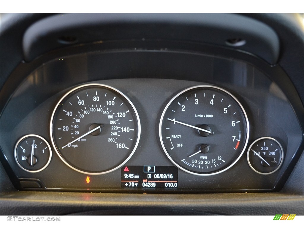 2014 3 Series 320i Sedan - Mineral Grey Metallic / Black photo #30