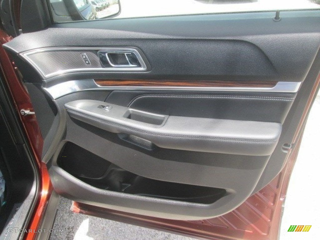 2016 Explorer Limited - Ruby Red Metallic Tri-Coat / Ebony Black photo #6