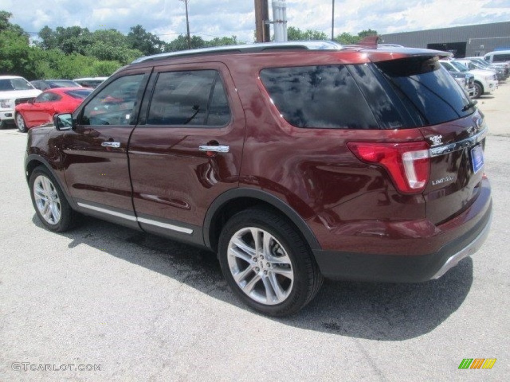 2016 Explorer Limited - Ruby Red Metallic Tri-Coat / Ebony Black photo #16