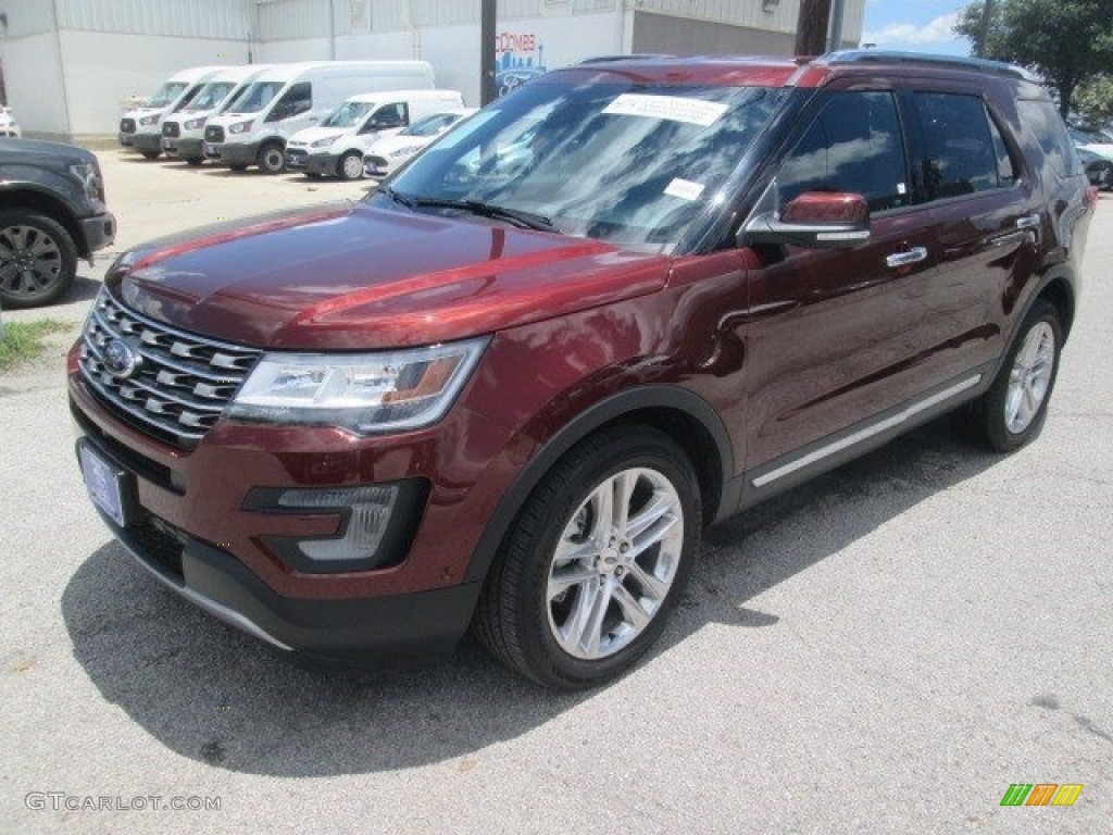 2016 Explorer Limited - Ruby Red Metallic Tri-Coat / Ebony Black photo #21