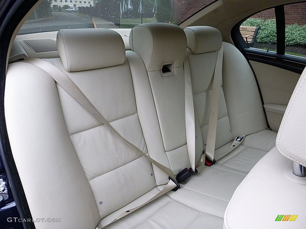 2008 5 Series 528xi Sedan - Monaco Blue Metallic / Cream Beige Dakota Leather photo #18