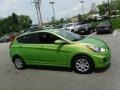 2012 Electrolyte Green Hyundai Accent GS 5 Door  photo #6