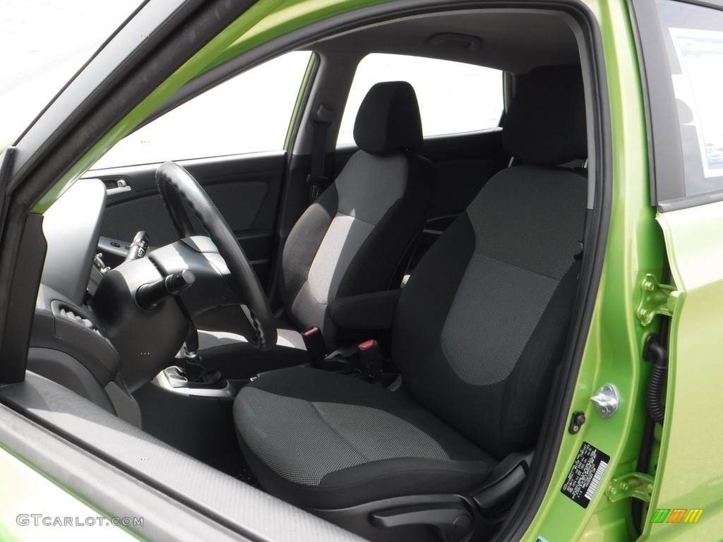 2012 Accent GS 5 Door - Electrolyte Green / Gray photo #13