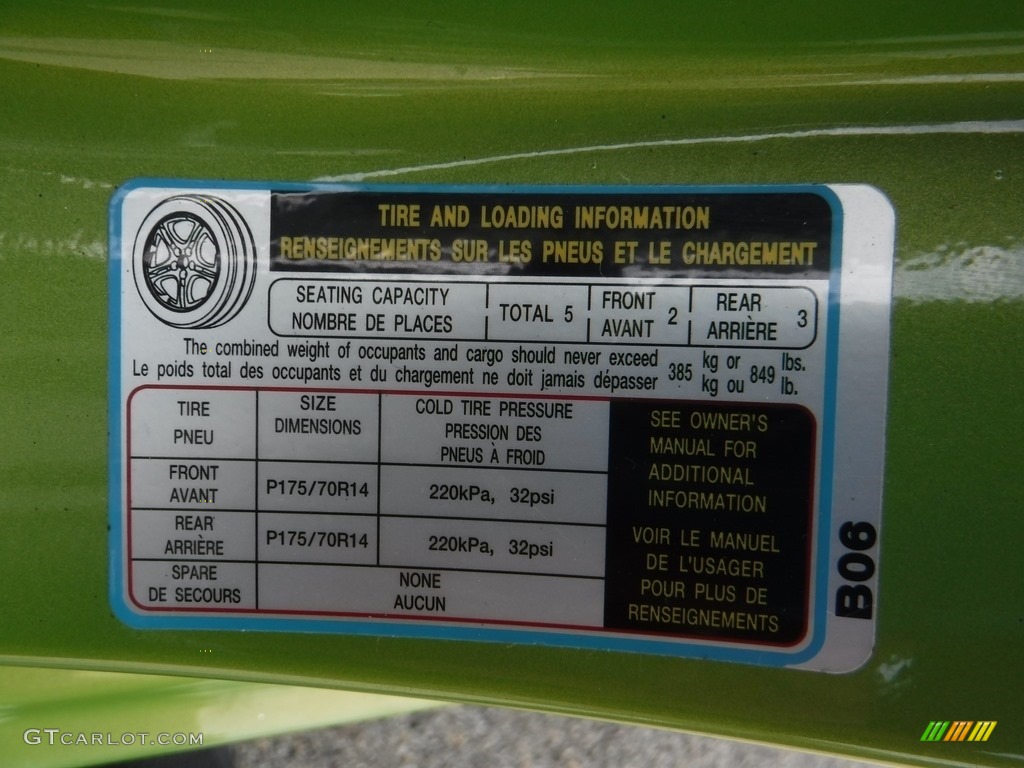 2012 Accent GS 5 Door - Electrolyte Green / Gray photo #33