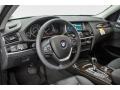 2017 BMW X3 Black Interior Prime Interior Photo