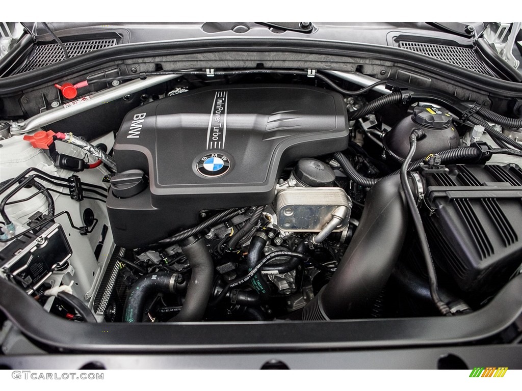 2017 BMW X3 xDrive28i 2.0 Liter TwinPower Turbocharged DI DOHC 16-Valve VVT 4 Cylinder Engine Photo #113478663