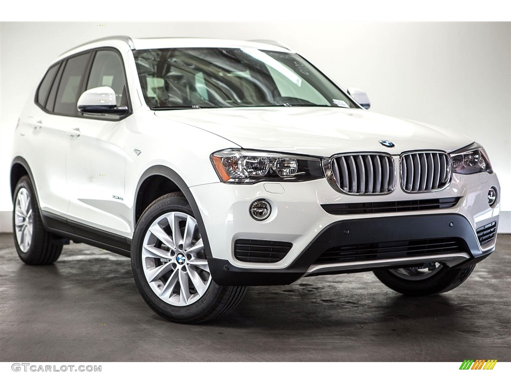 Alpine White 2017 BMW X3 xDrive28i Exterior Photo #113478729