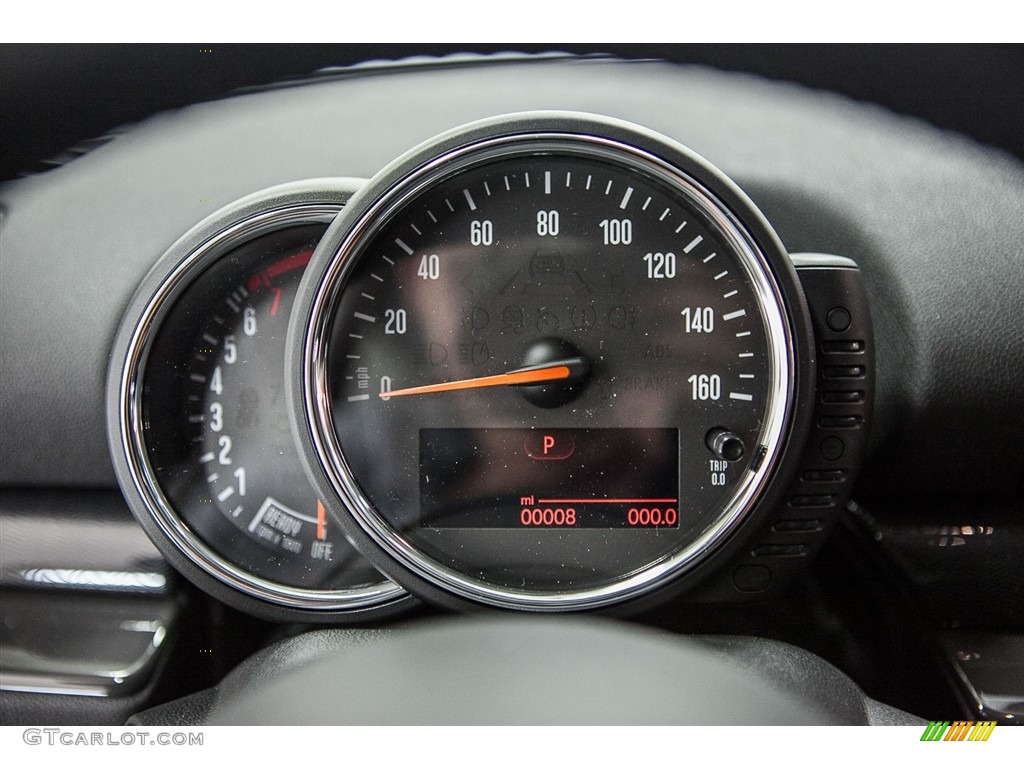 2016 Clubman Cooper - Moonwalk Gray Metallic / Carbon Black photo #8