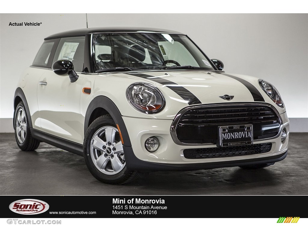 2016 Hardtop Cooper 2 Door - Pepper White / Carbon Black photo #1