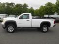 Summit White - Sierra 2500HD Regular Cab 4x4 Photo No. 4