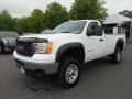 Summit White - Sierra 2500HD Regular Cab 4x4 Photo No. 5