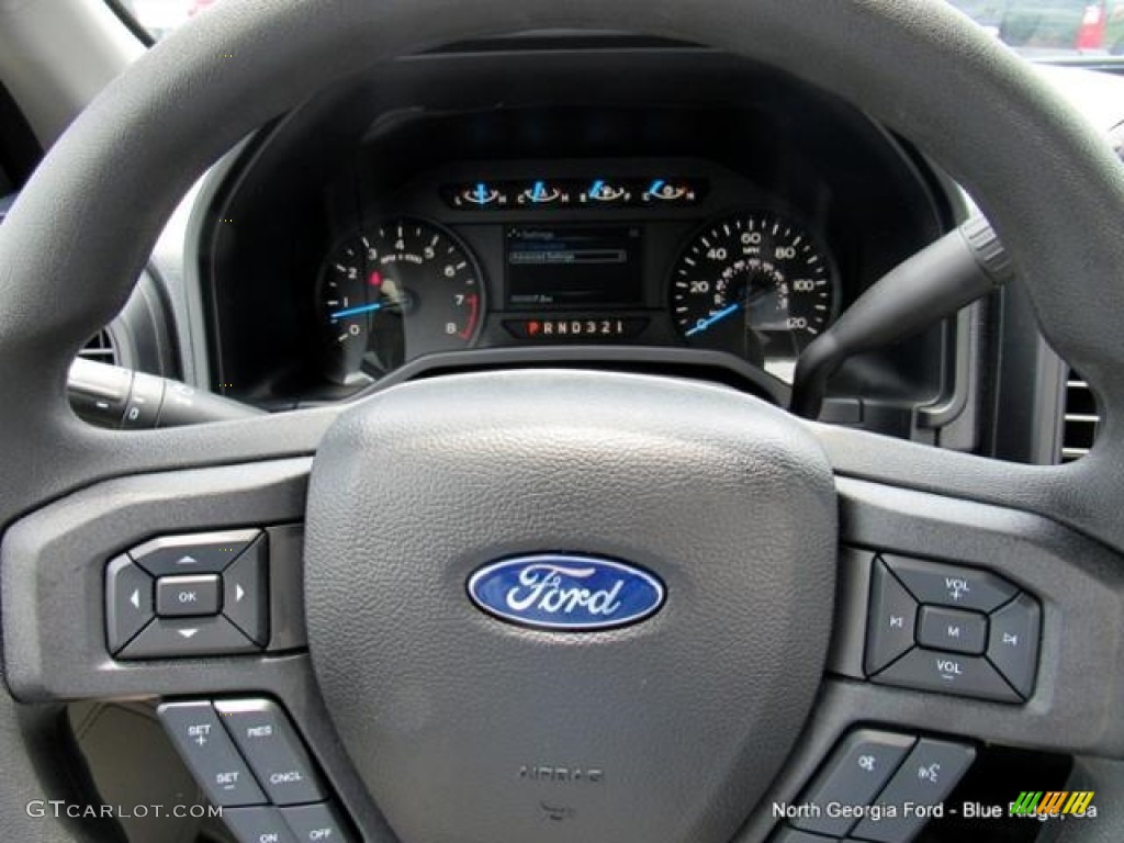 2016 F150 XLT Regular Cab 4x4 - Ingot Silver / Medium Earth Gray photo #19