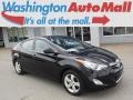 2012 Midnight Black Hyundai Elantra GLS  photo #1