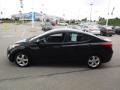 2012 Midnight Black Hyundai Elantra GLS  photo #6