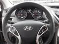 2012 Midnight Black Hyundai Elantra GLS  photo #15