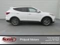 2017 Pearl White Hyundai Santa Fe Sport FWD  photo #3