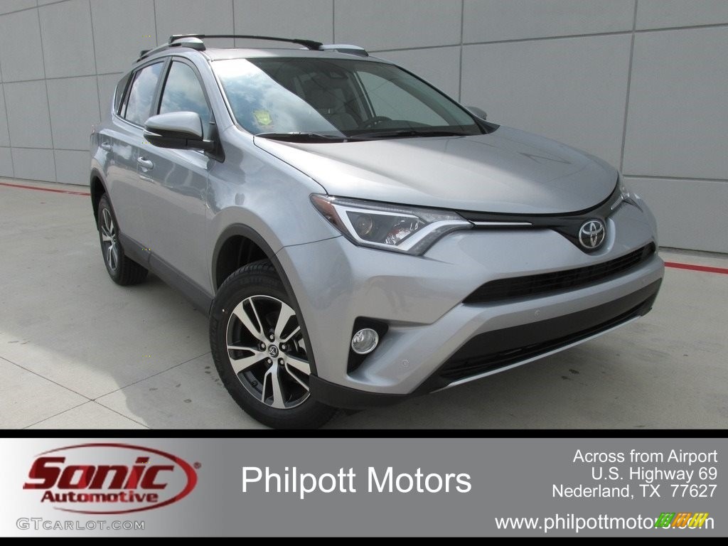 2016 RAV4 XLE - Silver Sky Metallic / Ash photo #2